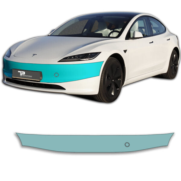 Tesla Model 3 Highland PPF Stoßstangenschutzfolie - Kaufen – Mein Tesla  Zubehör