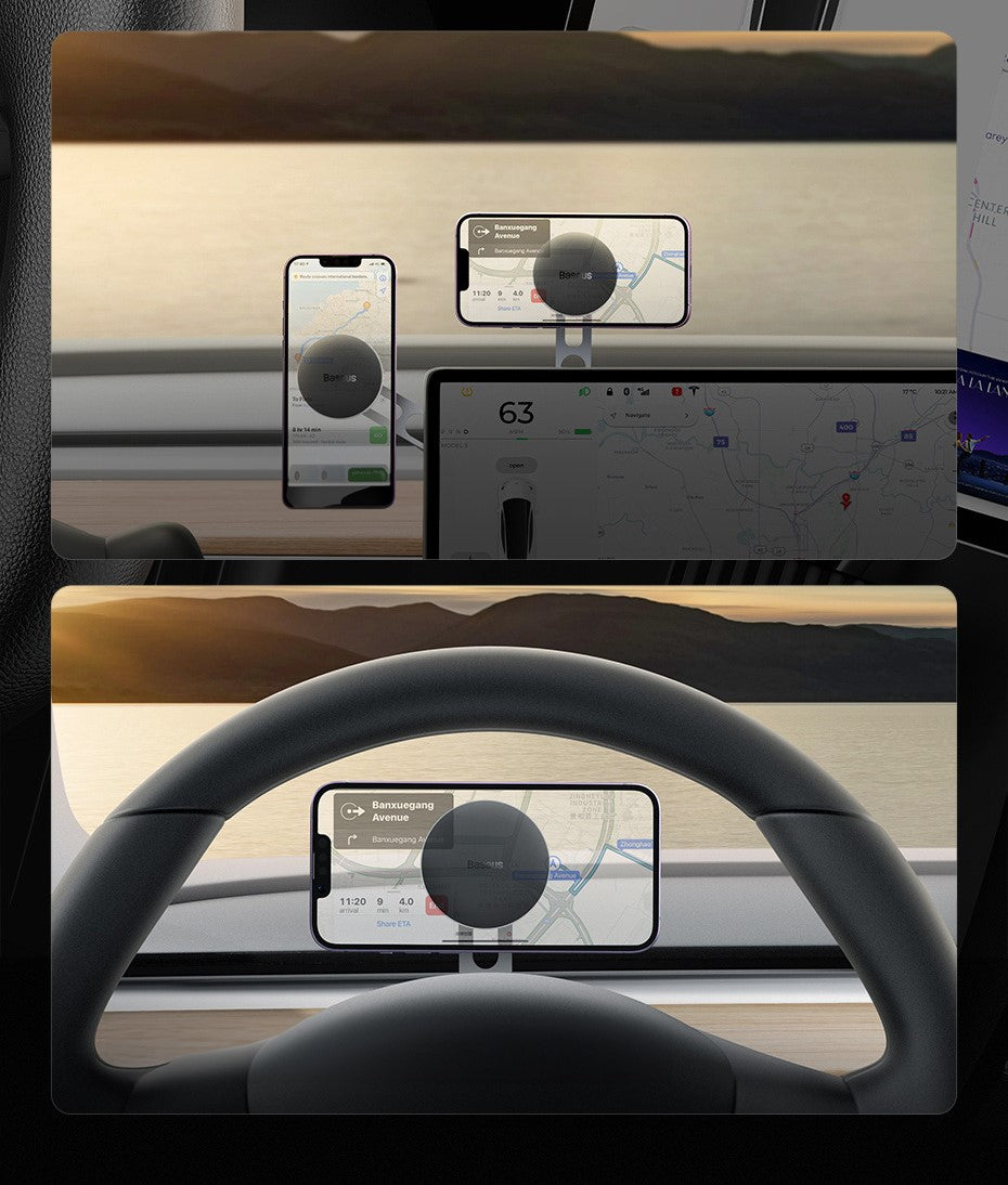 Apple Magsafe Handyhalterung für Tesla Model Y (Linkslenker)