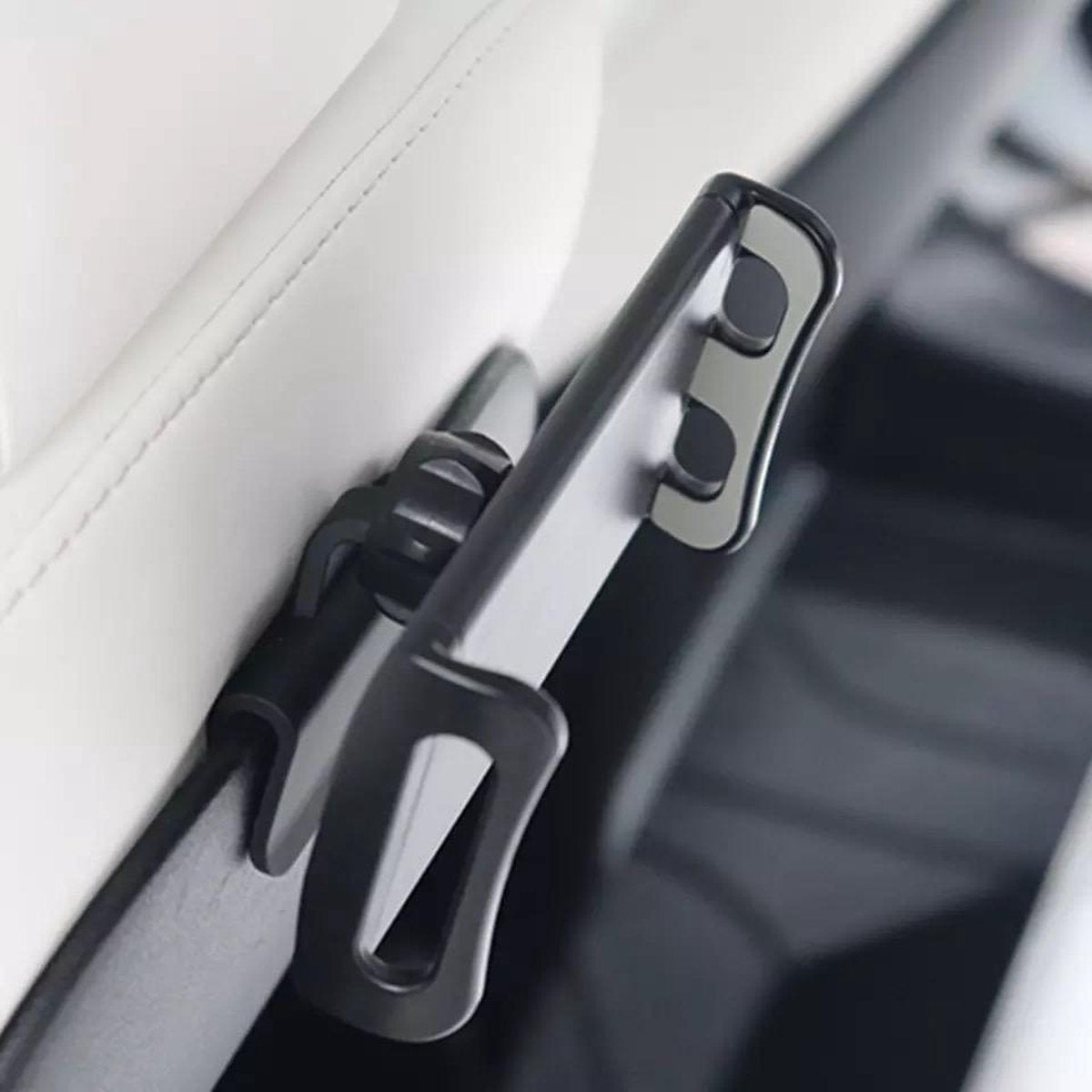 Für Tesla Model 3 Y Rücksitz Telefonhalter 360 Grad drehen Ständer Auto Kopfstütze  Halterung für Tablet PC Ipad Ständer, schwarz