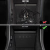 Detaillierte Ansicht der 4 USB-A und 1 USB-C Anschlüsse – Tesla Upgrades für Deutschland und Österreich