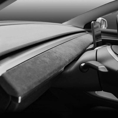 Alcantara-Dashboard-Cover-Tesla-Model-Y-Einbau