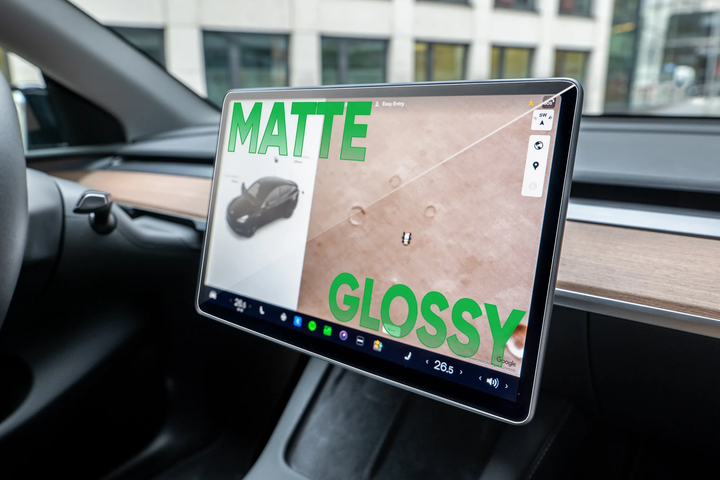 Matt oder Klar - 2befair Displayschutzfolie für Tesla Model 3/Y