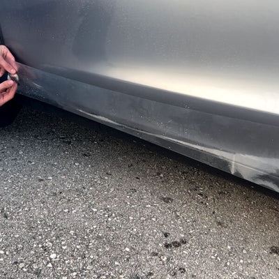 Tesla-Model-Y-Lackschutzfolie-Turbereich-Installation
