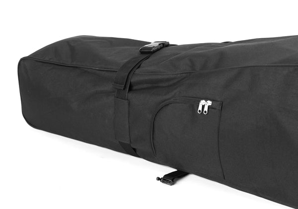 Skitasche Mit Rädern & Schultergurt - Wasserdichte Transporttasche Für Snowboards 194cm