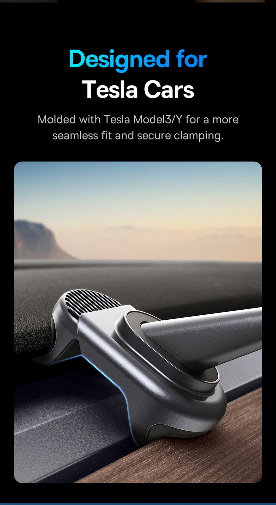 Automatische Solar-Handyhalterung für Tesla Model 3/Y (2017–2022). –  TESLAUNCH