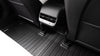 Tesla Model 3 Gummimatten Innenraum Hinten, aus 30% recyceltem Material, hochwandiges Design für optimalen Schutz vor Wasser und Schmutz.