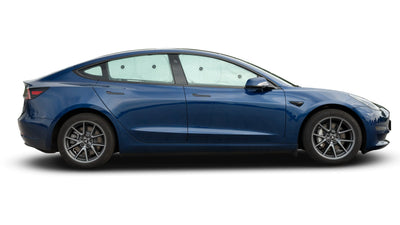 Tesla Model 3 Sonnenschutz Seitenfenster und Heckscheibe