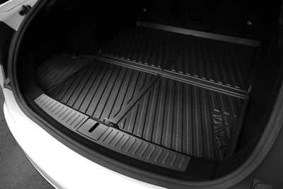 Tesla Model S 2021+ Kofferraumwannenschutz – Schützt den Kofferraum effektiv vor Verschmutzung und Beschädigung.