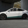 Transparente tesla model y 2025+ Juniper lackschutzfolie Sidekit im Detail – passgenauer Schutz für den unteren Türbereich deines Tesla.