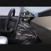 tesla model y juniper center console organizer seitlich am Bildschirm montiert für Karten, Schlüssel und cleane Mittelkonsole.