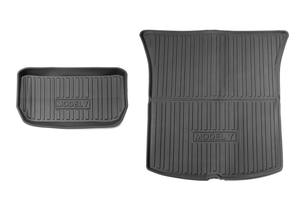 Tesla Model Y Juniper Standard Fußmatten Trunk und Frunk