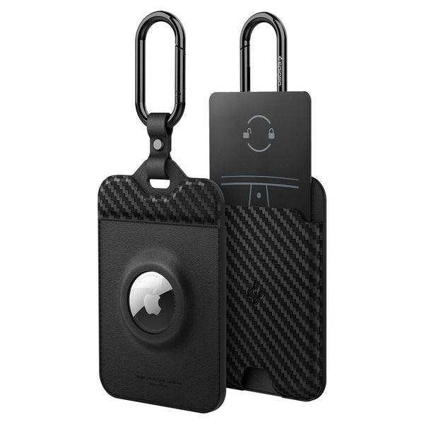Tesla Schlüsselkartenhalter von Spigen mit AirTag-Halter – 2er-Set