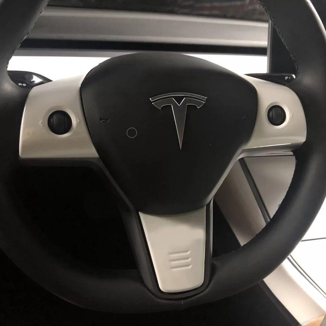 HIBEYO Personalisierte Auto Lenkradbezug Nur passt für Tesla