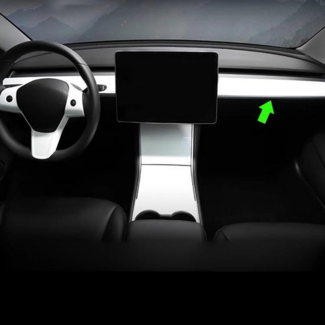 Tesla Model 3 Y Armaturenbrettabdeckung Verkleidung Dashboard Kappe Auto  Innere Zubehör Deutschland – Mein Tesla Zubehör