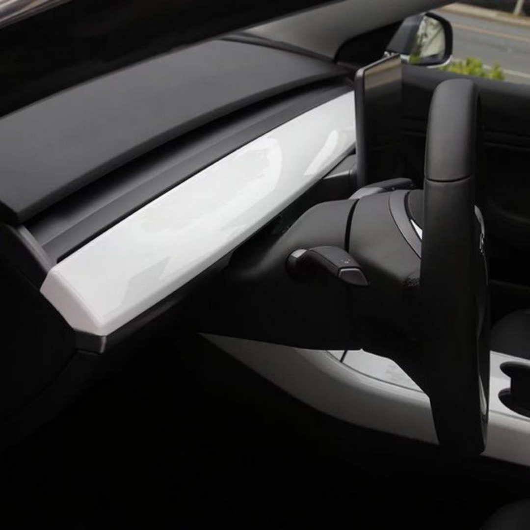 Dekoradhensive Panel-Verkleidungen für Tesla Model Y / 3 Innenraum  Armaturenbrett & tür holz modifikation abdeckung auto styling formteile