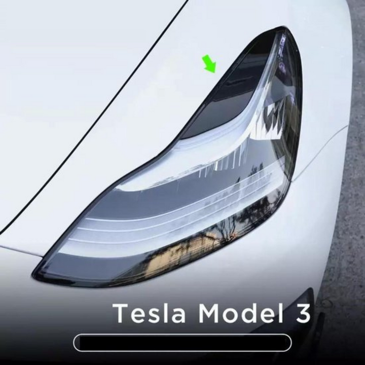 Tesla Model 3 Scheinwerferabdeckungen Augenbrauen Scheinwerfer Spoiler Auto Außenzubehör Deutschland