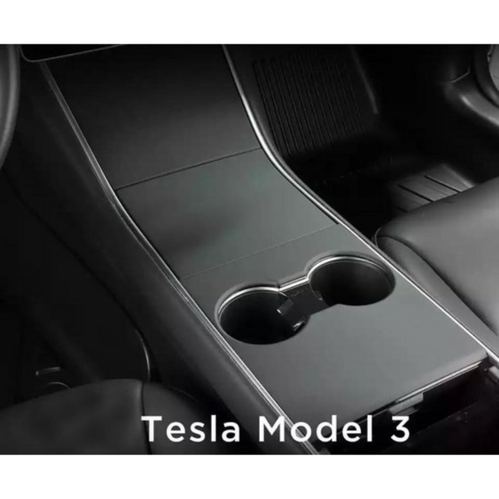 Tesla Model 3 Paneele Mittelkonsole Mattschwarz Wrap Wagen Innere Zubehör Deutschland