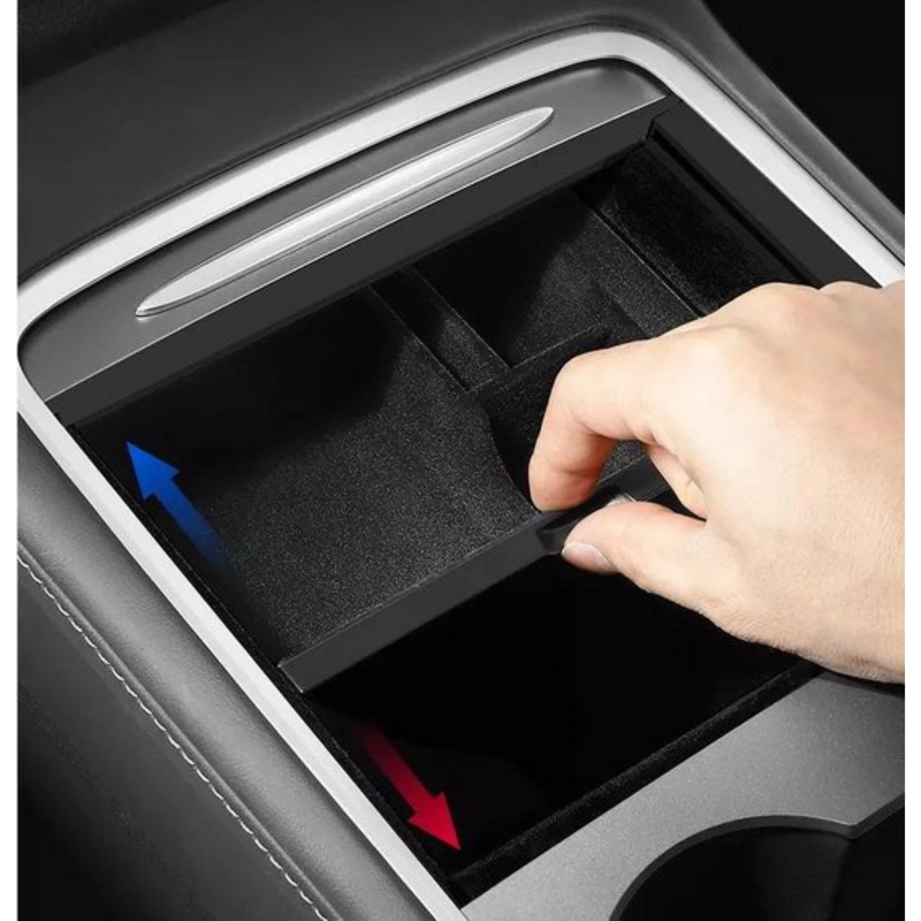 Tesla Model Y 3 Facelift Mittelkonsolen Armlehnen Organizer Set Auto  Zubehör Vorratsbehälter – Mein Tesla Zubehör