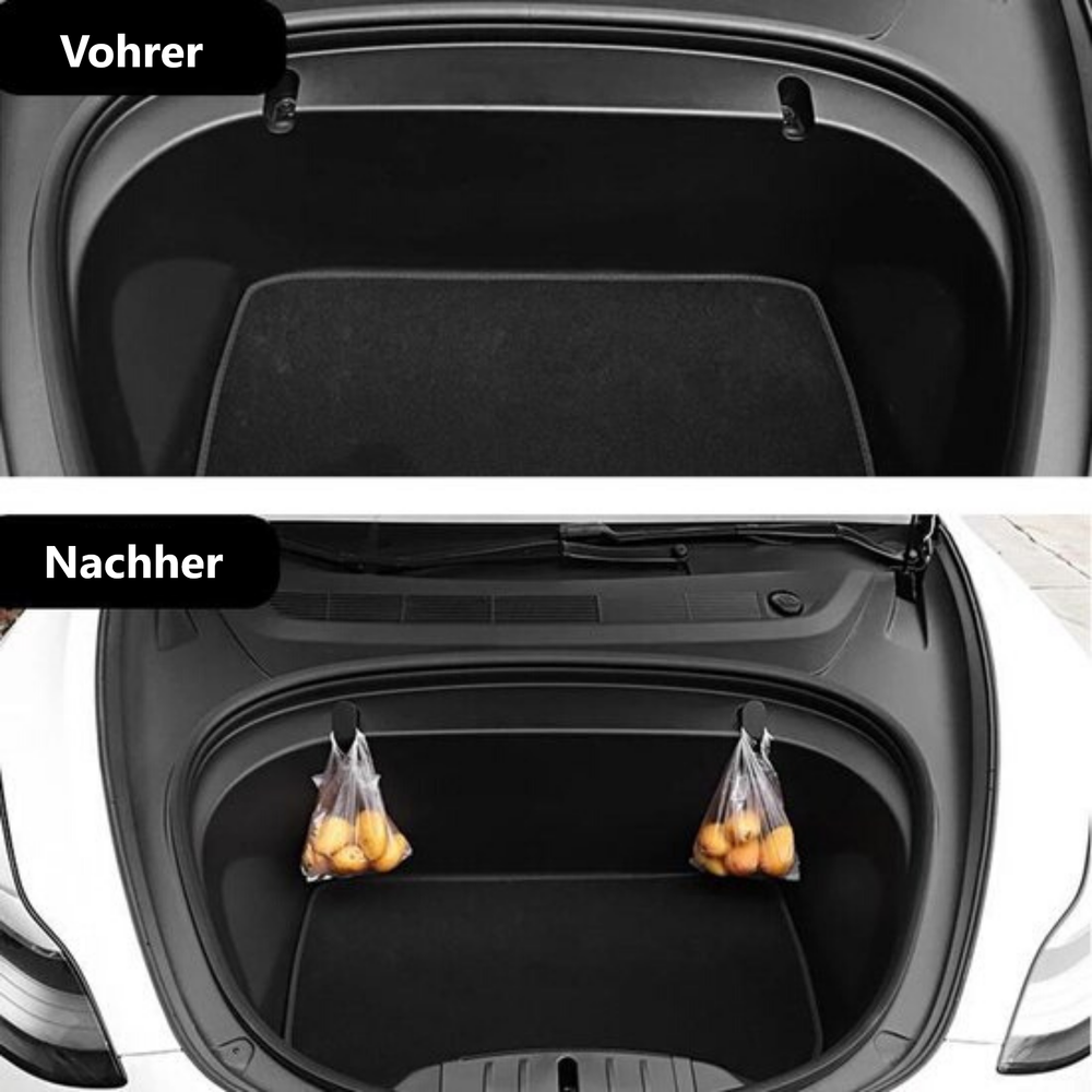 Tesla Model 3 Taschenhaken Motorhaube 2 Stück Einkaufshaken Innere Autozubehör Deutschland