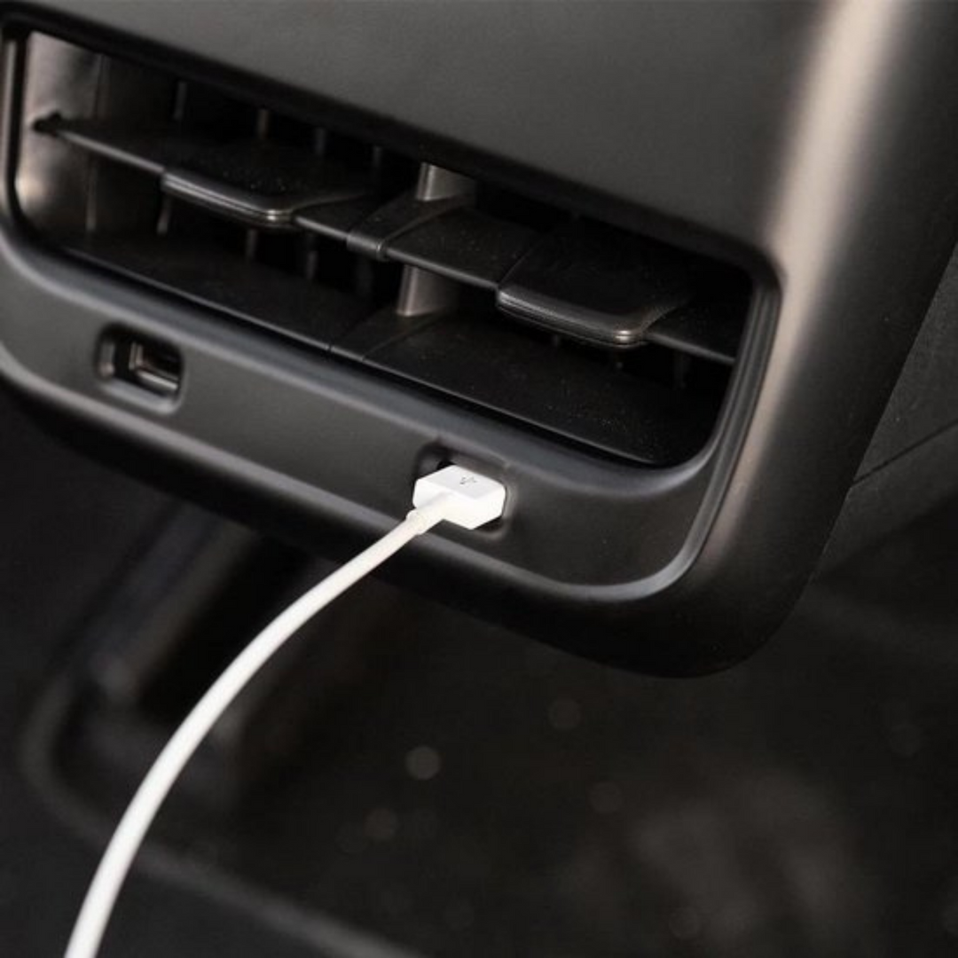 Tesla Model 3 USB-Anschlussabdeckung V2 Schutzabdeckung Entlüftung Autozubehör Innenausstattung DE