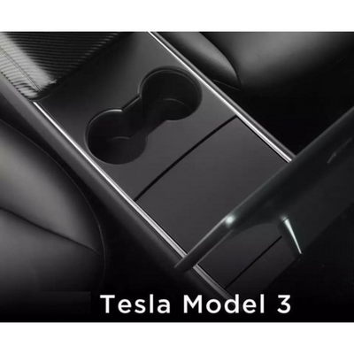 Tesla Model 3 Paneele Mittelkonsole Mattschwarz Wrap Wagen Innere Zubehör Deutschland