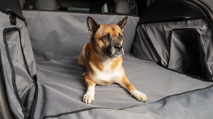 esla Model Y Kofferraumschutz für Hunde & Ladung - maßgeschneidert, PVC-beschichtet, Schutz vor Feuchtigkeit, Schmutz & Hundehaaren 🚗🐾📦