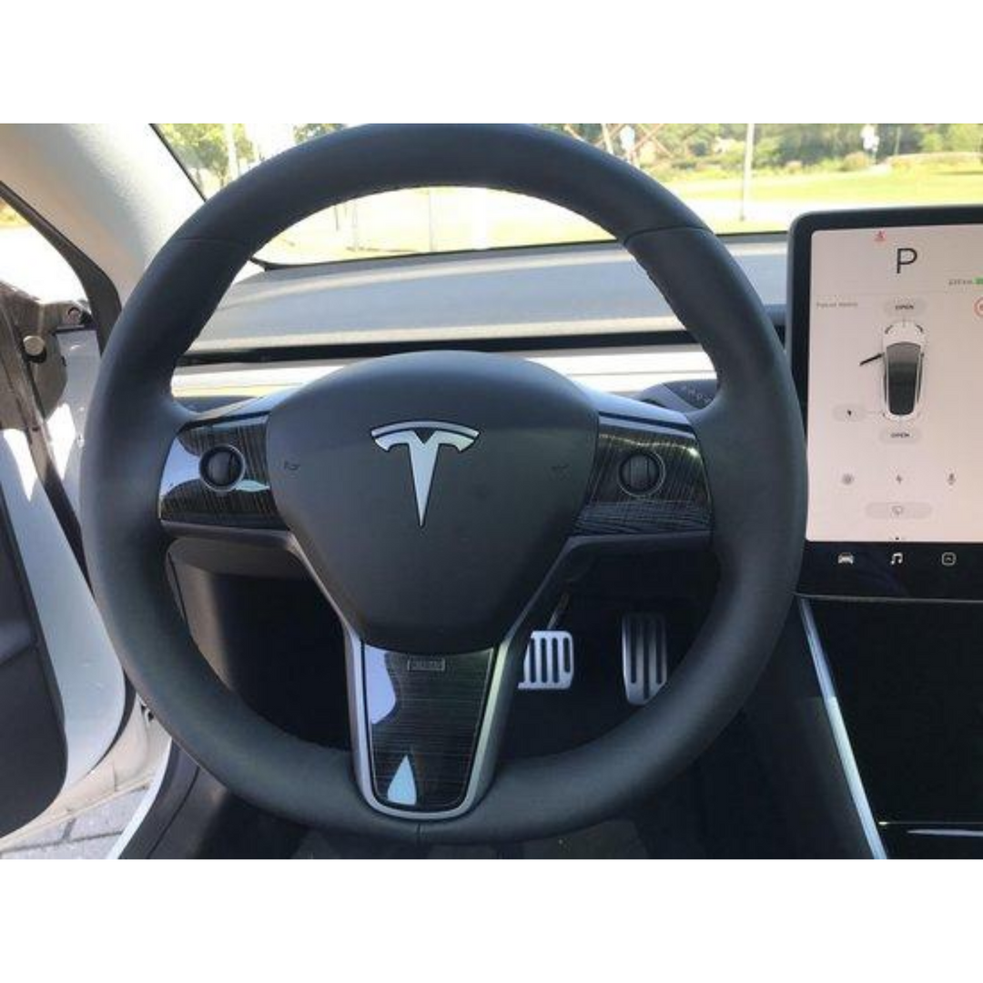 Lenkradabdeckung Startseite 2 Stück/Set Auto Bequem Für Tesla