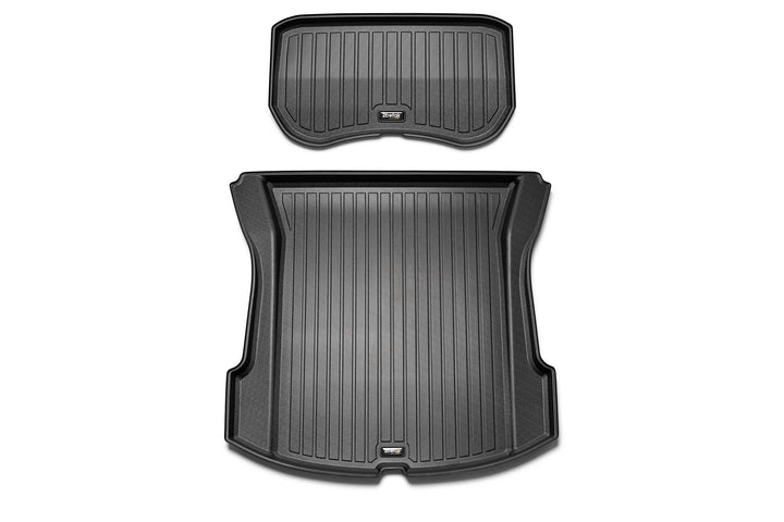 Gummimatten Set Kofferraum (hinten und vorne) für das Tesla Model 3 Wasserdichtes Autozubehör Deutschland
