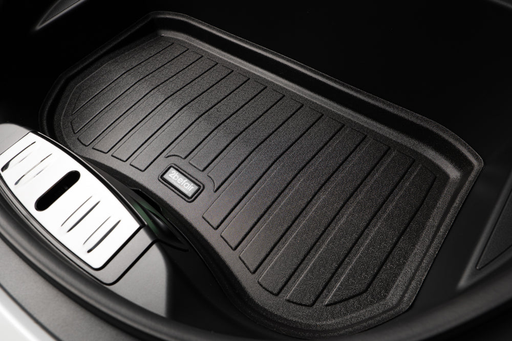 Gummimatten Set Kofferraum (hinten und vorne) für das Tesla Model 3 Wasserdichtes Autozubehör Deutschland