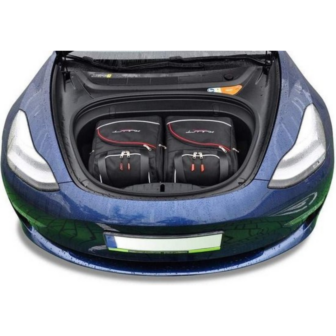 Tesla Model 3 Maßgeschneiderte Frunk Reisetaschen Organizer Handgepäck  Tasche Auto Innere Zubehör – Mein Tesla Zubehör