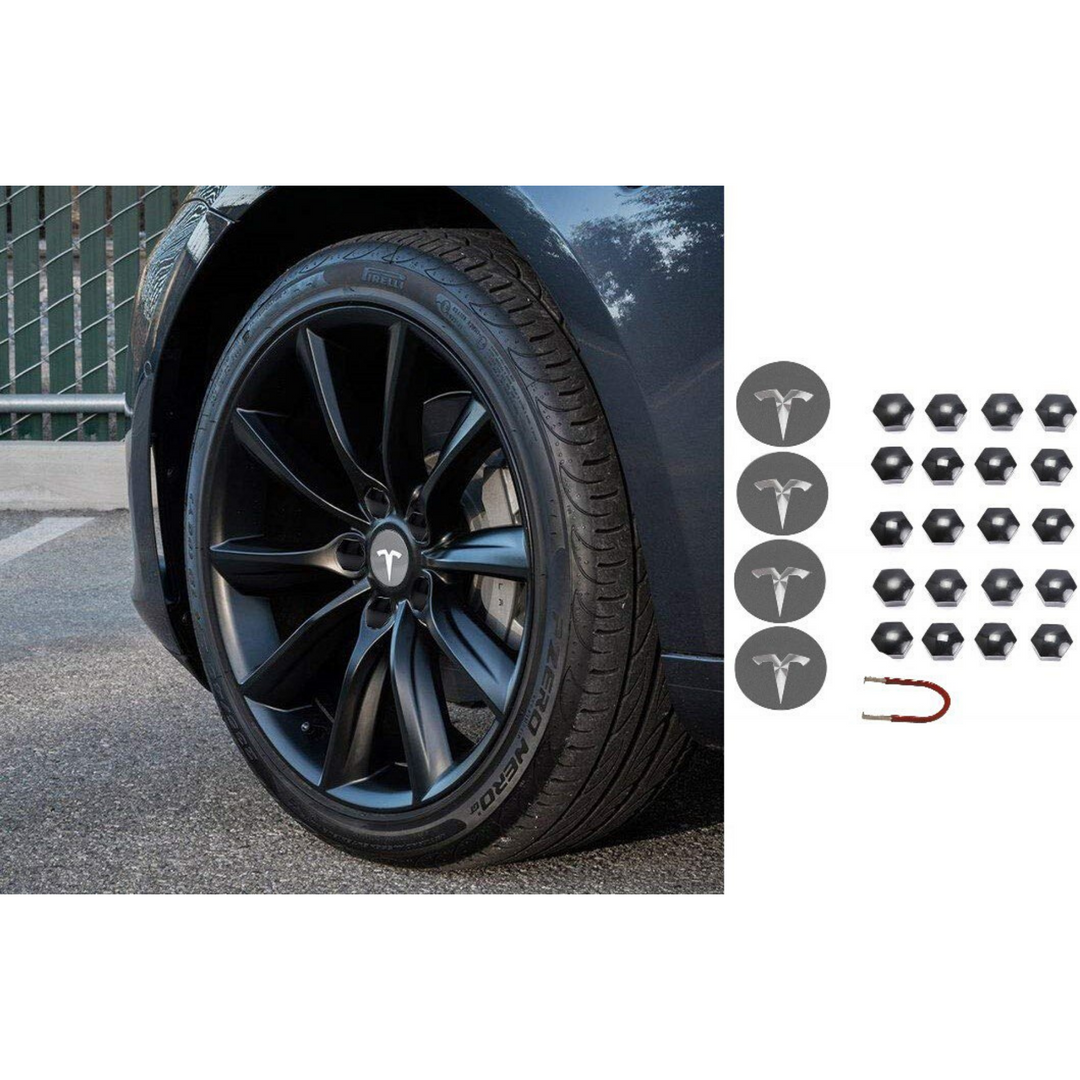 MELBIZ 4 Stück Radmittenkappen für Tesla Model 3 X S, 56mm Nabendeckel,  Ersetzbar Radnabenabdeckung, mit Logo-Emblem-Aufkleber, Wasserdicht  Staubdicht, Schmücken Zubehör : : Auto & Motorrad