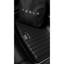 Laden Sie das Bild in den Galerie-Viewer, Gummimatte Kofferraum Kabelfachwanne für das Tesla Model Y
