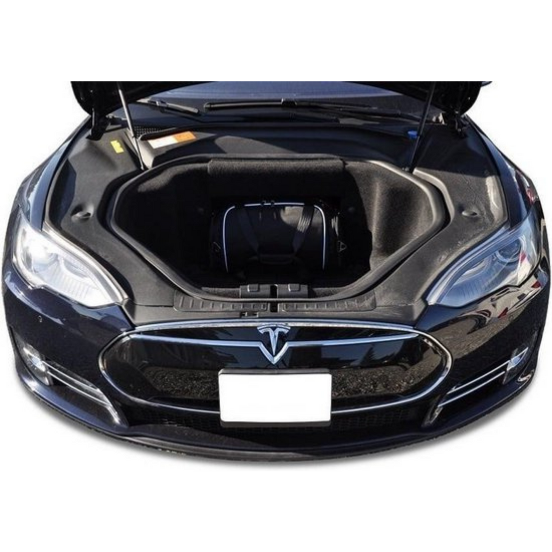 Tesla Model S 2012-2016 Reisetaschen-Set Kofferraum Frunk 8-teilig Übernachtungsbeutel Auto Zubehör