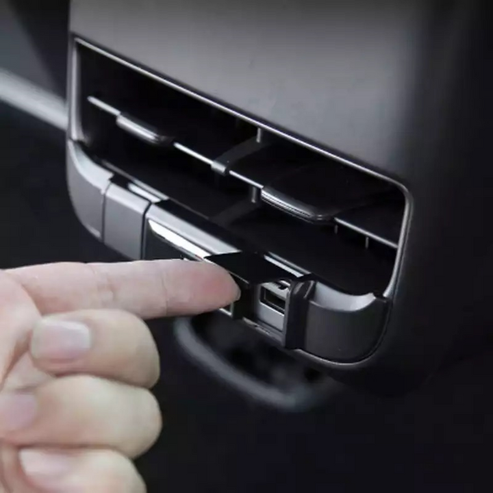 Tesla Model 3 USB-Anschlussabdeckung Schutzabdeckung Luftgitter Autozubehör Styling Deutschland