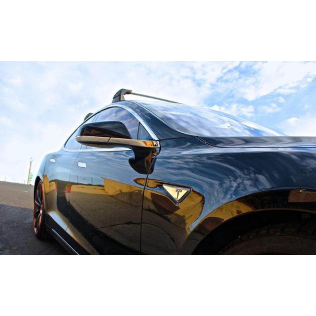 Tesla Model 3 Dachträger Farad Schwarz Auto Außenzubehör Deutschland und  Österreich – Mein Tesla Zubehör
