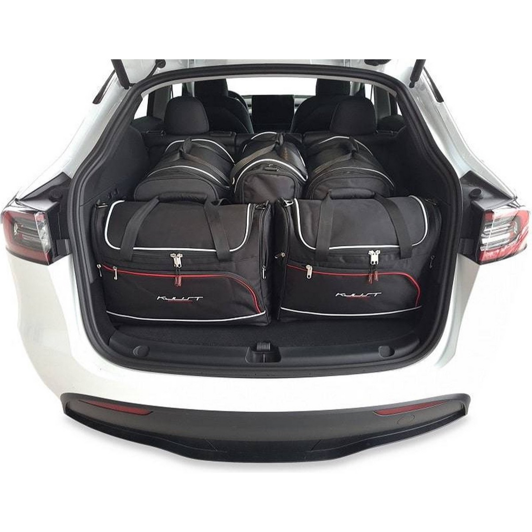Tesla Model Y 2021+ Reisetaschen-Set 5-teilig Kofferraum Auto Maßgeschneiderte Autotaschen