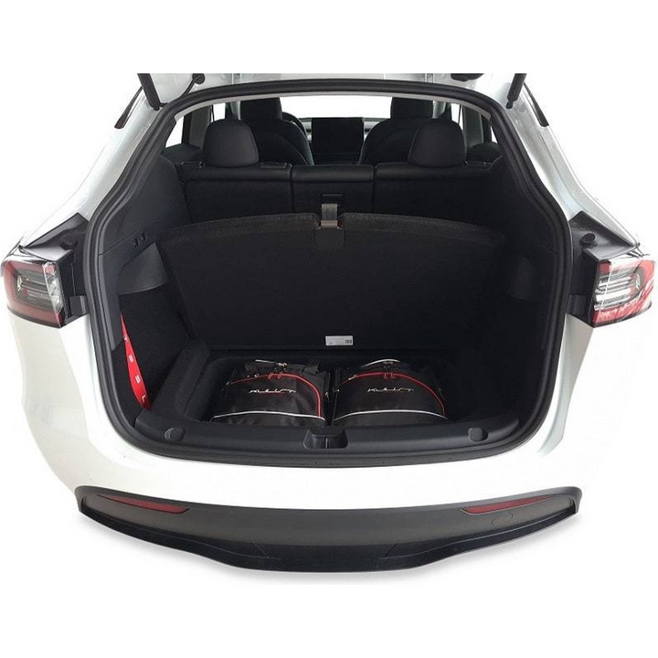 Tesla Model Y 2021+ Reisetaschen-Set 9-teilig Kofferraum Auto Maßgeschneiderte Autotaschen