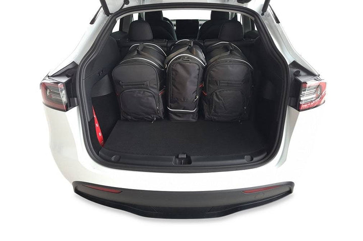 Tesla Model Y 2021+ Reisetaschen-Set 9-teilig Kofferraum Auto Maßgeschneiderte Autotaschen
