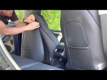 Laden und Abspielen von Videos im Galerie-Viewer, Trittschutz für die Rückseite der Vordersitze des Tesla Model 3 und Y
